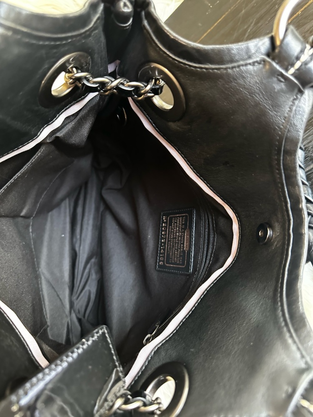 Coach Black Limited Edition Parker Patchwork - Picture 6 of 6